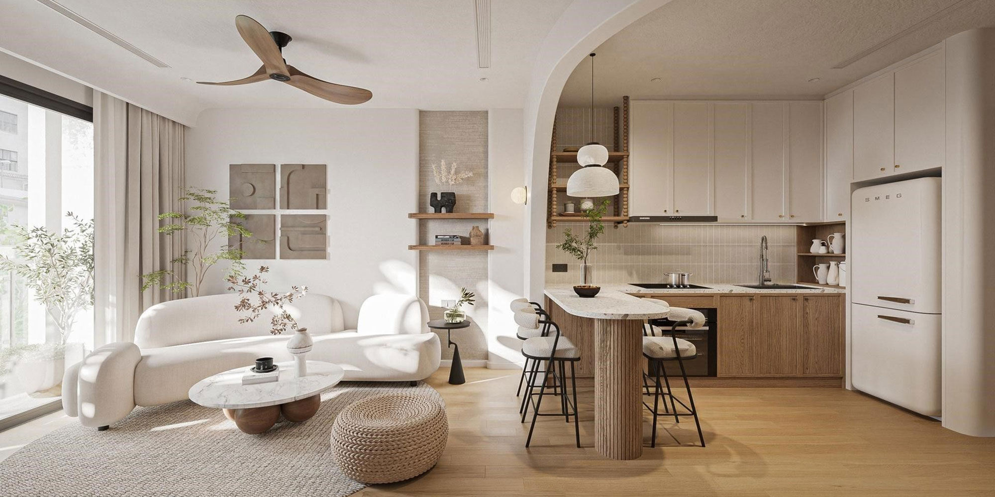 Bán căn hộ chung cư Sunshine River Park - DT: 74.1m2 hướng Đông nhìn Sông Hồng bàn giao nội thất